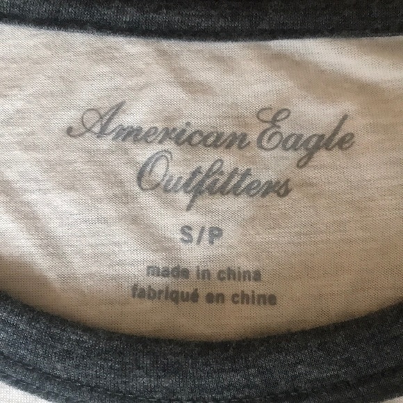 🛍️ NWT American Eagle Graphic Baseball Tee - Picture 5 of 8